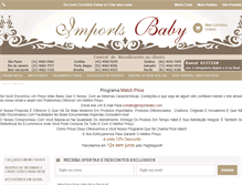 Tablet Screenshot of importsbaby.com